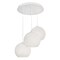 Afx Cleo 3 Light Round Pendant - White CLEP13WHRND3 - alternate 1